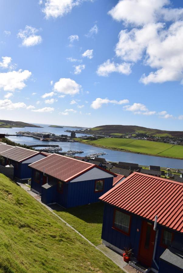 Easterhoull Chalets Scalloway Esterno foto